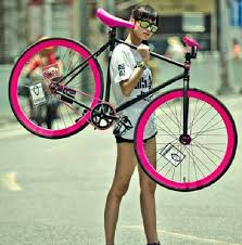 Pin By Kinkbomb On Kinkbomb Bicycle Girl Bikes Girls Bicycle