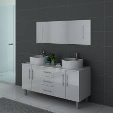 Nous vous proposons une large gamme de meubles double vasque comportant armoire et rangement. Meuble De Salle De Bain Blanc 2 Vasques Meuble De Salle De Bain Blanc Dis989b