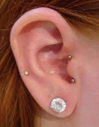 Tragus Piercing 2 Body Jewelry Piercing Tragus Piercings Vertical Tragus Piercing