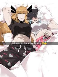 🔞Luna snow & Magik pillow fight ***Marvel [...] (hello kitty ...