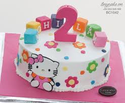 Girly 2nd Birthday Cake Designs For 2 Year Old Boy Kitty Birthday Cake For 2 Years Old Girl Tinycake Vn 183b Tran Quoc Thao W9 D3 1900 2 Year Old Birthday Cake Second Birthday Cakes Little Girl Birthday Cakes