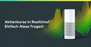Hallo, ich arbeite zur zeit an einem trading bot und bräuchte dafür eine api die mir echtzeit aktienkurse gibt. Comdirect Ar Twitter Aktienkurse In Realtime Einfach Alexa Fragen Mit Dem Comdirect Skill Konnt Ihr Uber 10 000 Aktienkurse In Realtime Abfragen Mu Https T Co Hgcjbpi8jl