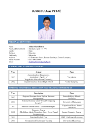 Cara membuat resume seminar yang baik. Contoh Resume Yang Menarik Resume For You