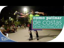 4 Patinacao De Costas Demonstracoes Youtube Patinacao Patins Em Linha Costa