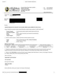 Unisza Offer Letter