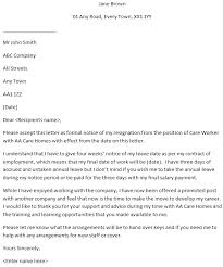 This employee resignation letter example provides advance notice to the company that you are resigning. Resignation Letters Page 2 Of 4 Learnist Org