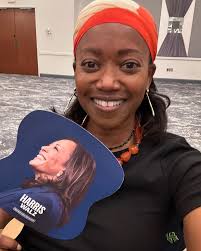 Team Kamala, baby! Let's go!! Make sure you get out and VOTE today! 🗳  #IVoted #ElectionDay #Election2024 #YourVoteMatters