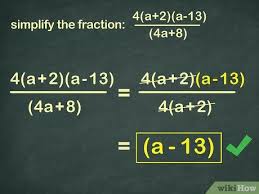 With the last four i also indicate how to subtract exponents when dividing variables. 3 Ways To Simplify Algebraic Fractions Wikihow