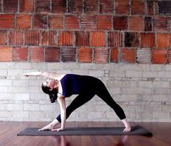 Open Extended Triangle Prenatal Yoga Sequence Prenatal Yoga Poses Yoga For Pregnant Women