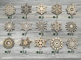 Christmas Decorations Wooden Snowflake Ornaments Christmas Etsy In 2021 Wood Christmas Decorations Christmas Snowflakes Ornaments Wooden Snowflakes