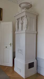 Polen 451 Gustavian Furniture Tall Cabinet Storage Ceramic Heater