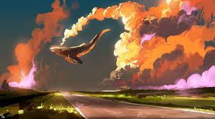 Cloud Sky Whale Wallpaper Images Photos And Pictures In Full Hd 4k And 8k For Desktop Android Ios Mobile Fo Digital Artwork Fantasy Sky Digital Fantasy Art