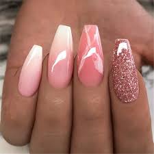 Check out our pink acrylic nails selection for the very best in unique or custom, handmade pieces from our craft supplies & tools shops. Acrylic Nails Ideas Pink Glitter Nailstip
