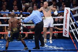 Conor would show me the door if i acted like chris eubank sr. 14 Moments That Defined The Mayweather Vs Mcgregor Fight Sbnation Com