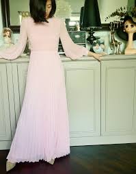 Vintage 70s Pleated Chiffon Dress By Justkitsch On Etsy Dresses Vintage Dresses Chiffon Dress