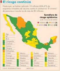La ciudad de méxico permanecerá en semáforo naranja desde el lunes 27 de julio hasta el domingo 2 de agosto. Muestran Cuatro Entidades Repunte De Casos De Covid 19 El Economista