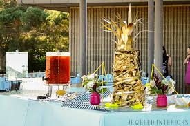 Usually you will have to move furniture around to accommodate a buffet so take a good look at your space and envision the table and the line forming to get food. How To Set Up A Statement Making Buffet Table For Your Next Party Jeweled Interiors