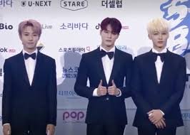 Boy he could have his hair half shaved and it'll s. Nct Zone Nct Dream Current Hair Colors Renjun Pink Facebook