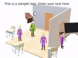 3d Model Education Template Education Templates Education Professional Powerpoint Templates