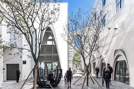 Miami isn't just about having fun in the sun. This Student Created A Show Stopping Installation In Miami S Design District Architectural Digest