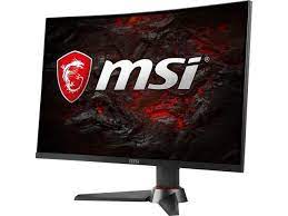 The msi optix g27c2 is a pc gaming monitor beast, in the very best possible ways. Msi Optix Mag240cr 24 Full Hd 1920 X 1080 1ms Mprt 165hz Overclock Hdmi Displayport Freesync Amd Adaptive Sync Height Adjustable Curved Gaming Monitor Newegg Com