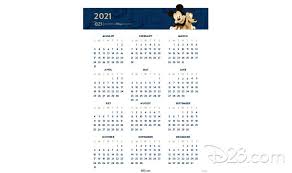 Below are year 2021 printable calendars you're welcome to download and print. Save The Disney Dates With These Printable 2021 Calendars D23