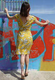 La Robe Le Top Leaf Pdf Sewing Pattern Dress Leaf Maison Fauve Robe Robe Top Belles Robes Longues
