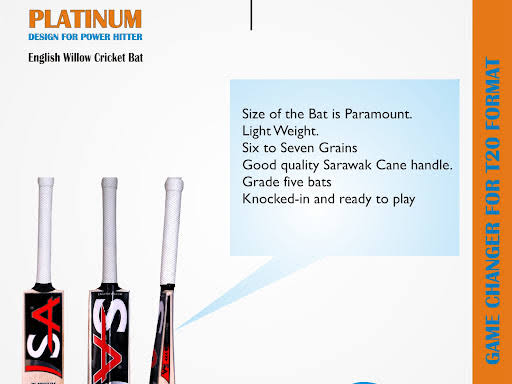 Platinum English Willow Bat product image