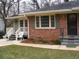 Exterior Extraordinary Exterior Paint Colors With Red Brick White Windows Frames Ceme Brick Exterior House Red Brick House Exterior Brick House Exterior Colors