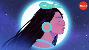 The myth of the moon goddess