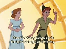 Second Star To The Right And Straight On Till Morning Peter Pan Disney Peter Pan Disney