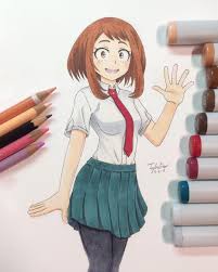 Commission No 55 Ochako Uraraka Here S The Completed Drawing For Flyingsquirrelmarian S Commission Request Of Hero Hero Academia Characters My Hero Academia An update for ochako, a more lighter and accuarate version as you can see. commission no 55 ochako uraraka here