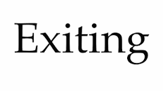 Image result for how to pronounce exit