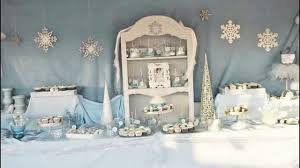 Winter wonderland wedding reception centerpiece decor silver glitter. Winter Party Decorations Novocom Top