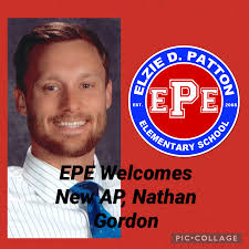 Elzie D. Patton Elementary welcomes Mr. Nathan Gordon as their new  assistant principal. Mr. Gordon is no stranger to Wilson County Schools.  Employed by the district since 2014, his first role was