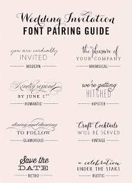 Wedding Invitations Font Pairing Guide Wedding Invitation Fonts Invitation Fonts Vintage Wedding Invitations