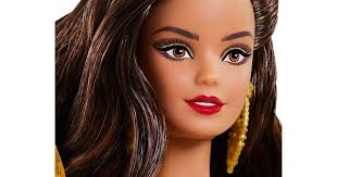 2020 Holiday Barbie Doll Brunette Long Hair Barbie In 2020 Holiday Barbie Dolls Holiday Barbie Barbie