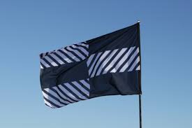 Dark Side Of Typography Flag Design Visual Identity Design Nautical Design