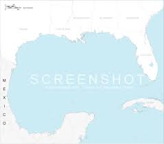 The gulf of mexico (spanish: Map Of Gulf Of Mexico High Resolution Vector Files