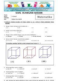 Check spelling or type a new query. Soal Matematika Kelas 5 Sd Bab 5 Kubus Dan Balok Dan Kunci Jawaban Www Bimbelbrilian Com