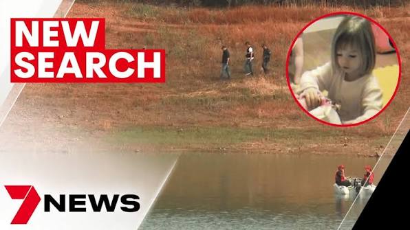 Rain has cut short a new search for Madeleine McCann 16 years on from her  disappearance., Investigators and sniffer dogs returned to a picturesque  dam visited by the prime suspect., It is hoped new ...