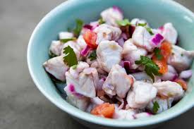 ceviche simple and delicious