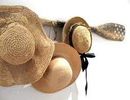 Straw Hats Decor An Ode To Summer Beach Hat Decor Straw Hat Hats