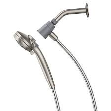 Moen 26100srn Engage Magnetix 2 5 Gpm Handheld Shower Head Package With Magnetic Holder 6 High Pressure Functions And 60 Inch Long Metal Hose Brushed Nickel Metal Hose Handheld Shower Head Shower Heads