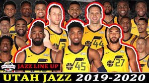 The utah jazz are an american professional basketball team based in salt lake city.the jazz compete in the national basketball association (nba) as a member of the league's western conference, northwest division.since 1991, the team has played its home games at vivint arena.the franchise began play as an expansion team in 1974 as the new orleans jazz (as a tribute to new orleans' history of. Utah Jazz Line Up 2019 2020 Youtube