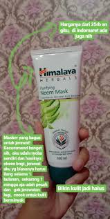 Produk himalaya untuk kulit berjerawat. Himalaya Cream Jerawat Wajah Xyz