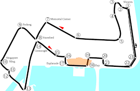 Bakı şəhər halqası) is a motor racing street circuit located in baku, azerbaijan constructed near baku boulevard. Singapore Grand Prix Wikipedia