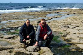 James price point dinosaur footprints. Expert Shocked By Vandalism To Dinosaur Tracks On Skye The National