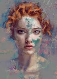 To Be Present Painting Portrait Art Popular Paintings Portrait Painting