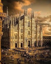 Beautiful Destinations On Instagram Stay Golden Enk Cathedral Italy Pictures Milan Italy